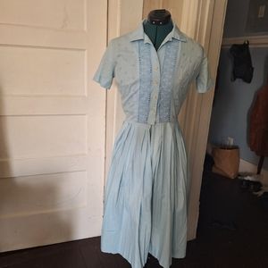 Vintage 1950s cotton dress
